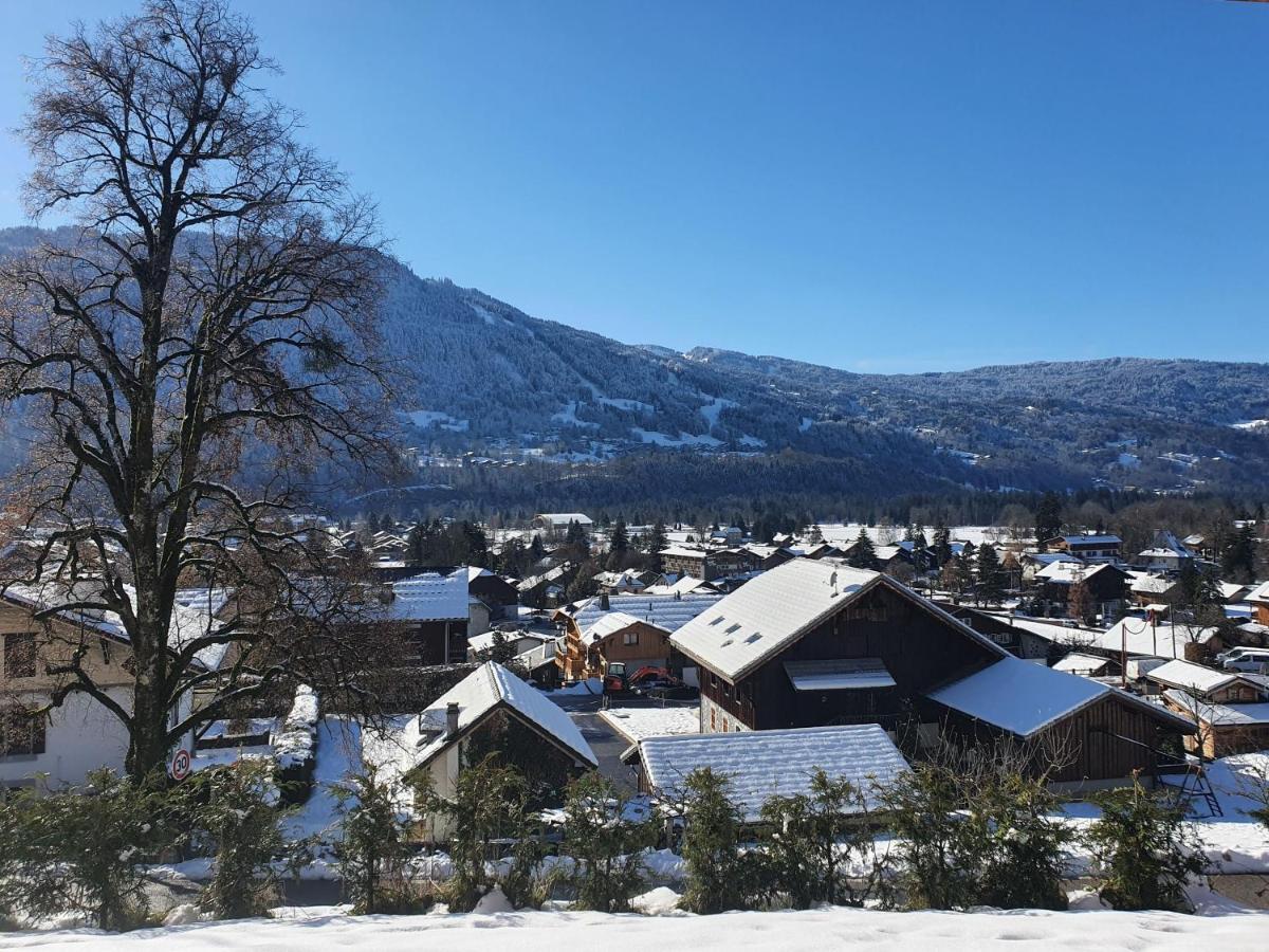 Plein Soleil Modern 3 Bedroom Apartment With Stunning Mountain Views Samoëns Exteriér fotografie