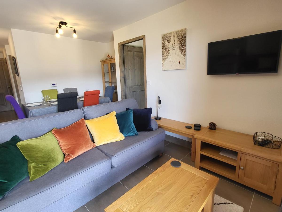 Plein Soleil Modern 3 Bedroom Apartment With Stunning Mountain Views Samoëns Exteriér fotografie