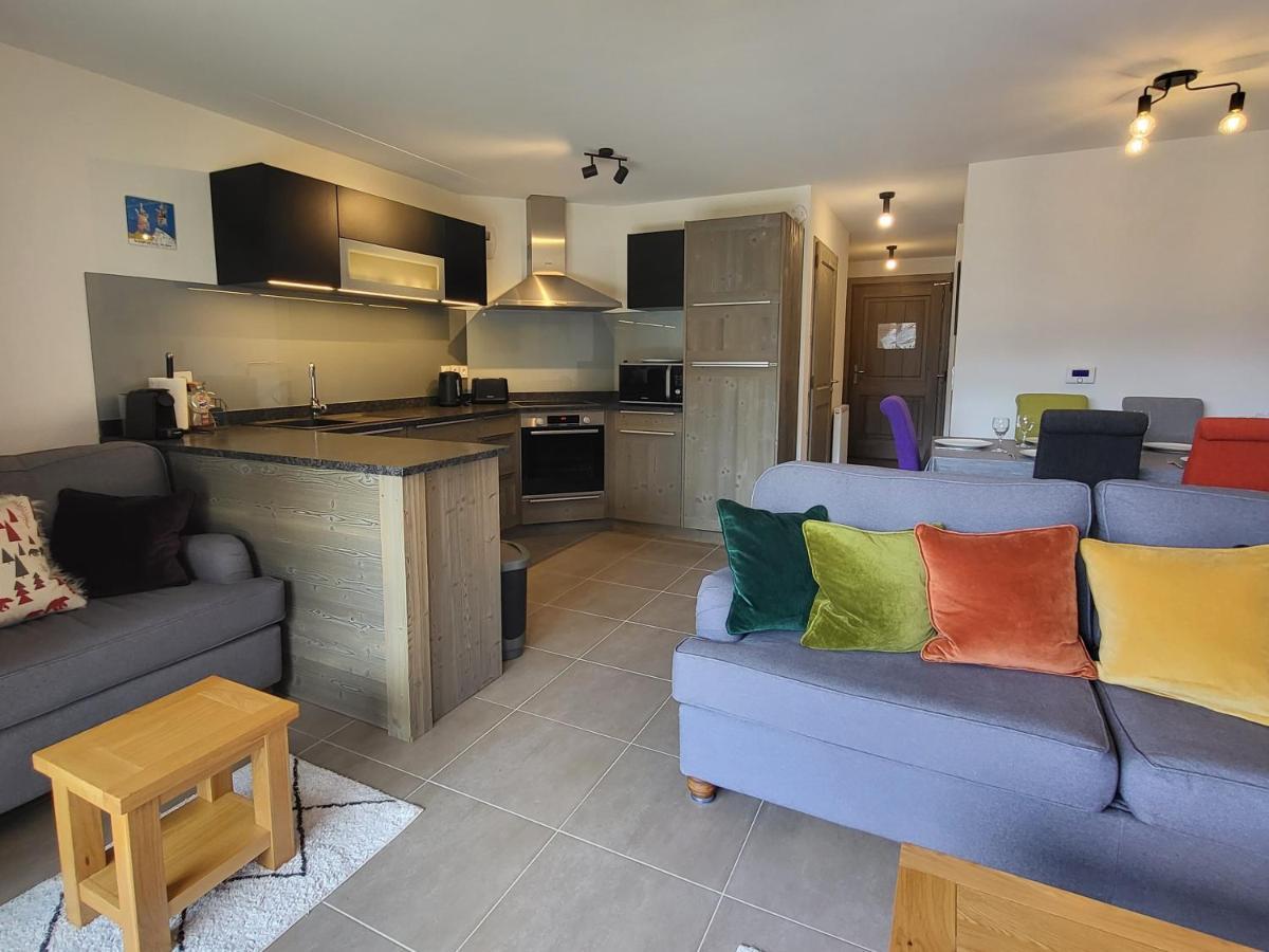 Plein Soleil Modern 3 Bedroom Apartment With Stunning Mountain Views Samoëns Exteriér fotografie