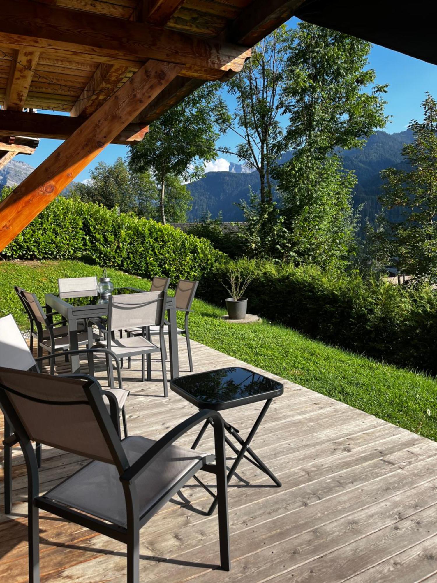 Plein Soleil Modern 3 Bedroom Apartment With Stunning Mountain Views Samoëns Exteriér fotografie